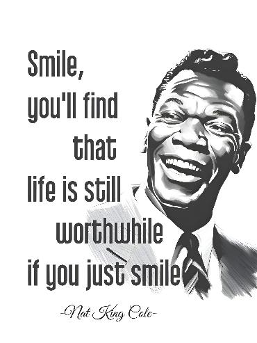 nat king cole smile lyrics