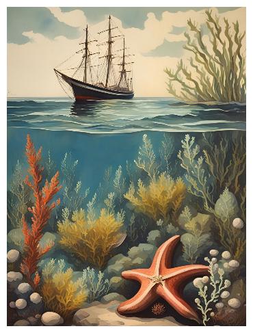 vintage maritime illustration